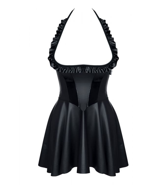 Cupless Wet Look Dress, New by BeWicked