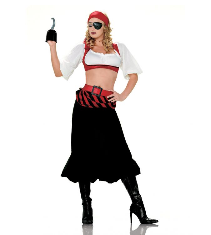 Scurvy First Mate Pirate Costume 1785