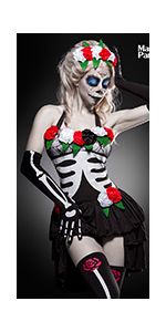 sexy day of dead costume